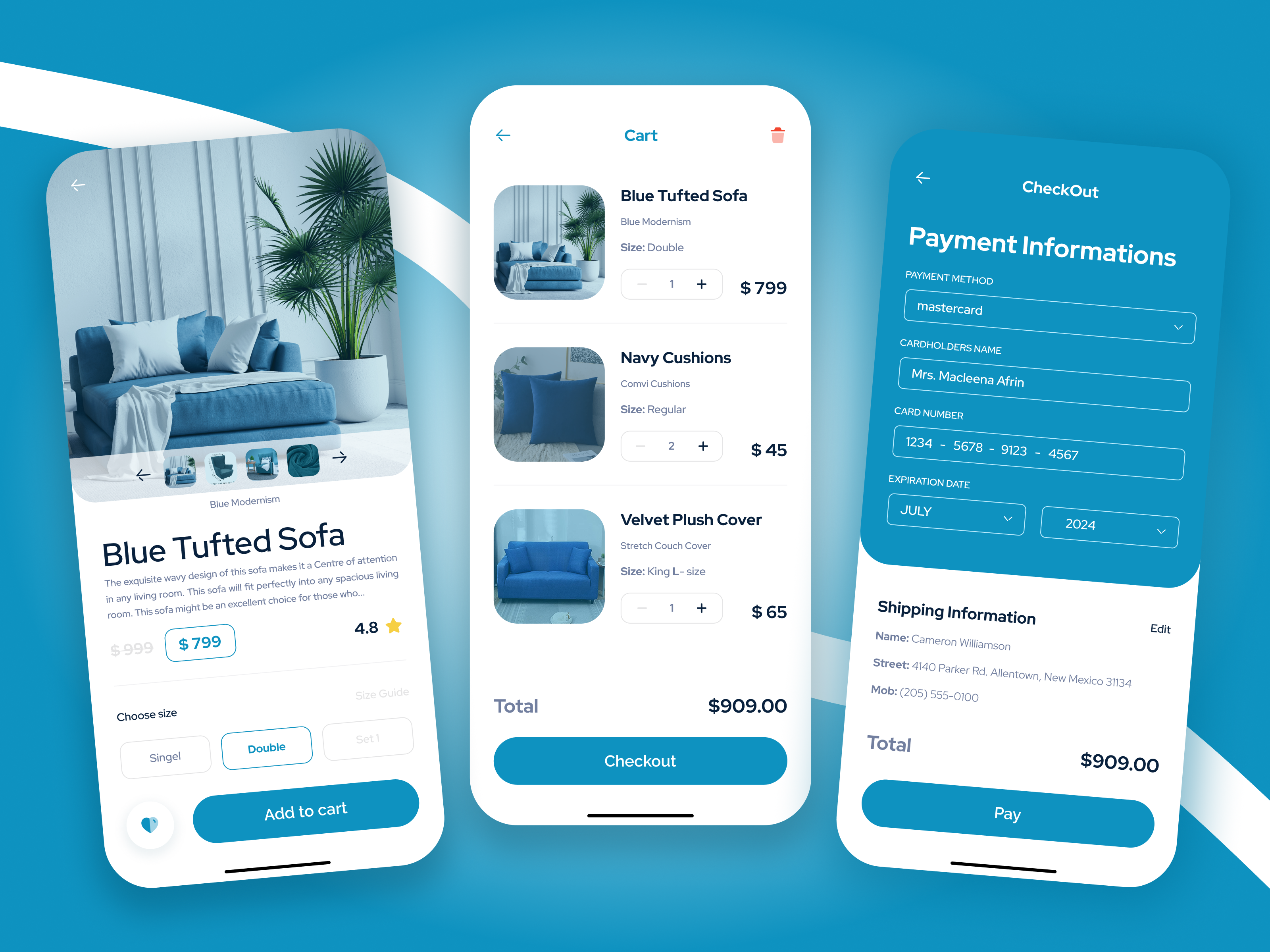 Credit Card Checkout App app design creativechallenge credit card creditcardcheckout dailydesign dailyui ecommerce graphic design ui uichallenge userinterface webdesign