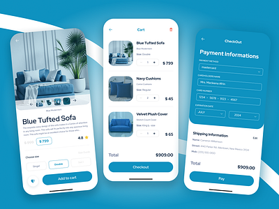 Credit Card Checkout App app design creativechallenge credit card creditcardcheckout dailydesign dailyui ecommerce graphic design ui uichallenge userinterface webdesign