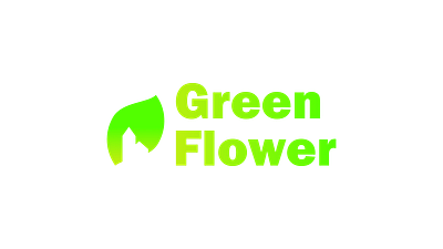 Green flower logo