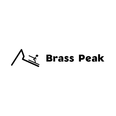 Brass Peak branding graphic design logo