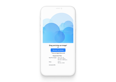 Daily UI #31: File Upload android animated gif browse cloud daily ui file upload gif ios iphone jpg png upload