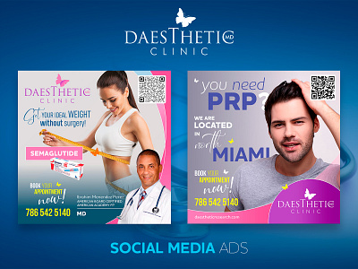 Daesthetic Social Media branding graphic design