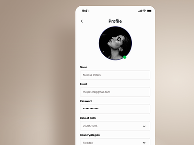 User Profile 100days chalenge blue branding challenge dailychallenge dailyui design graphic design illustration minimal profile profiledesign ui userprofile ux webdesign