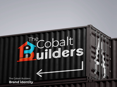 Logo Design of Cobalt Builders. adobe branding builders builders logo graphic design illustration logo logo design logotype visual identity