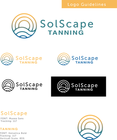 SolScape Logo Rebuild branding graphic design identity logo