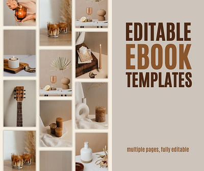 Editable E-Book Templates e book ebook template templates