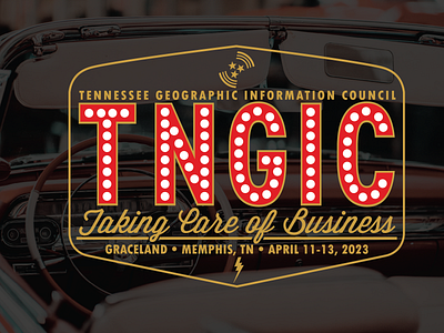TNGIC CONFERENCE LOGO branding conference graphic design logo memphis