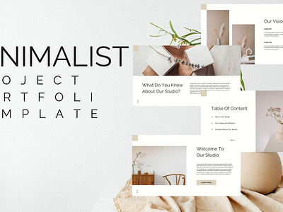 Minimalist Project Portfolio Template project portfolio template