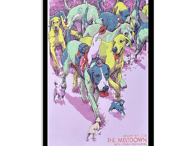 The Meltdown Los Angeles, CA Jan 8 2024 Poster