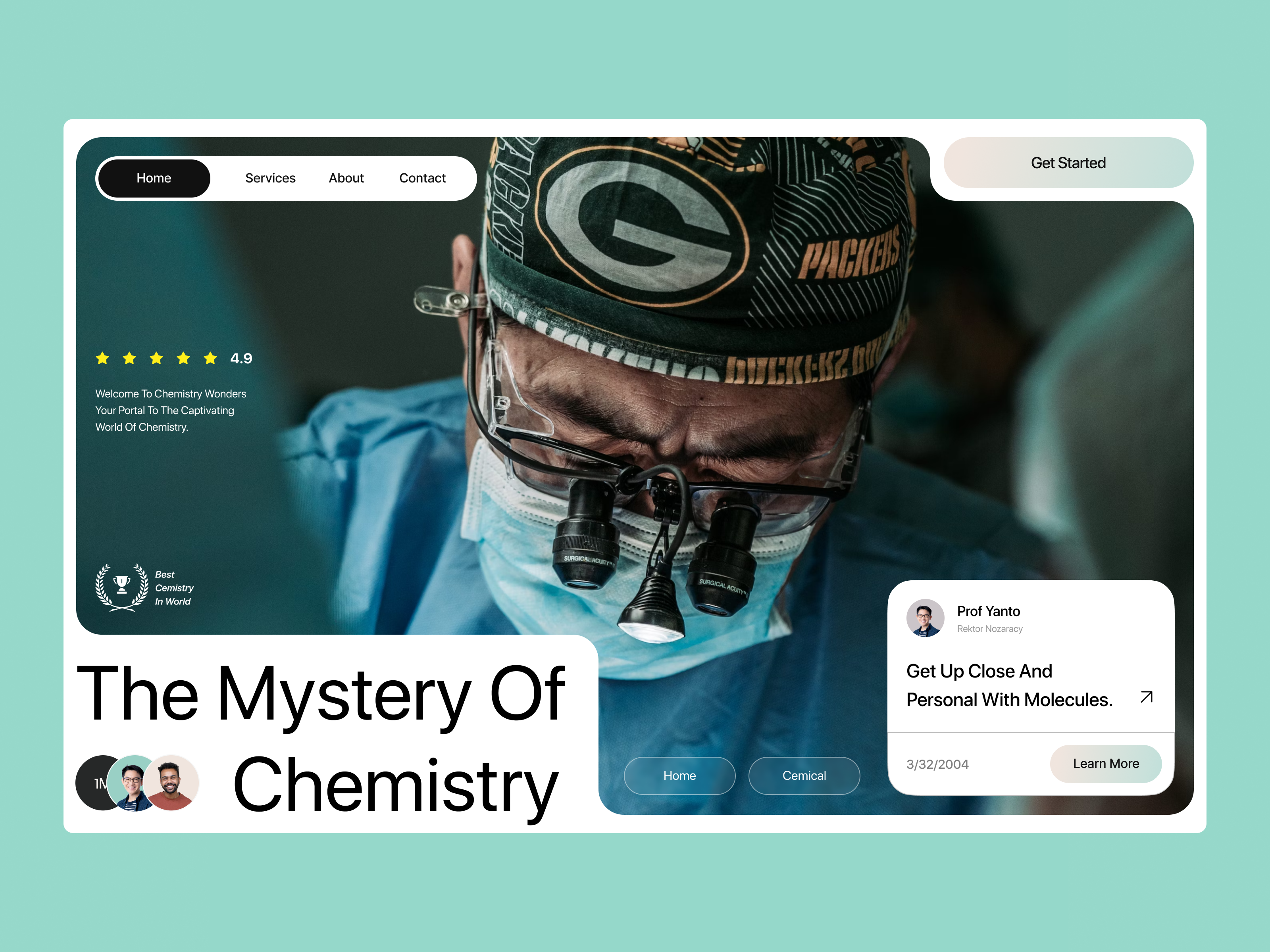 Hospital Website - Candrawarih design doctor doctor website farmacy website health hero section homepage hospital hospital website landing page ui user interface ux web design website