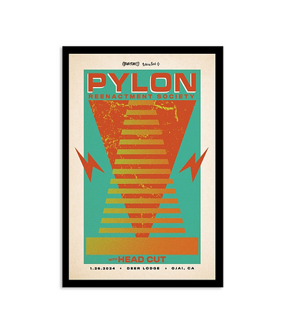 Pylon Deer Ojai, CA 1-26-2024 Poster