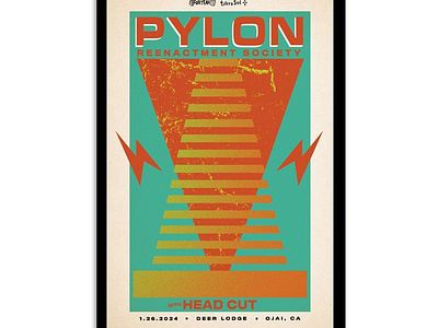 Pylon Deer Ojai, CA 1-26-2024 Poster