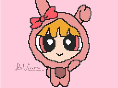 blossom pixel art illustration pixel art