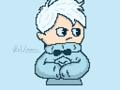 will cipher pixel art (personified) illustration pixel art