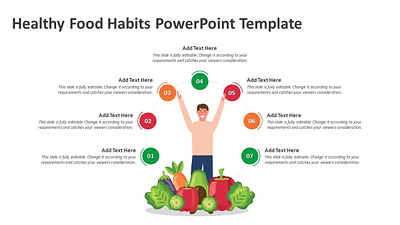 Healthy Food Habits PowerPoint Template creative powerpoint templates kridha graphics powerpoint design powerpoint presentation powerpoint presentation slides powerpoint templates presentation design presentation template