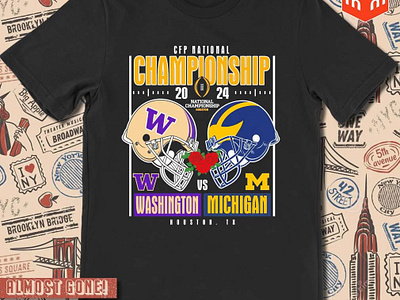 2024 CFP National Championship Houston Michigan Wolverines vs Wa