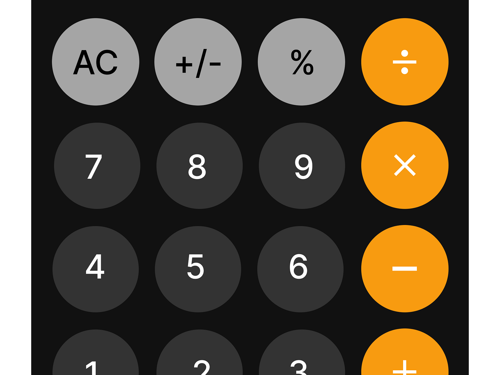 iOS Calculator with History by Carlos Velasquez on Dribbble