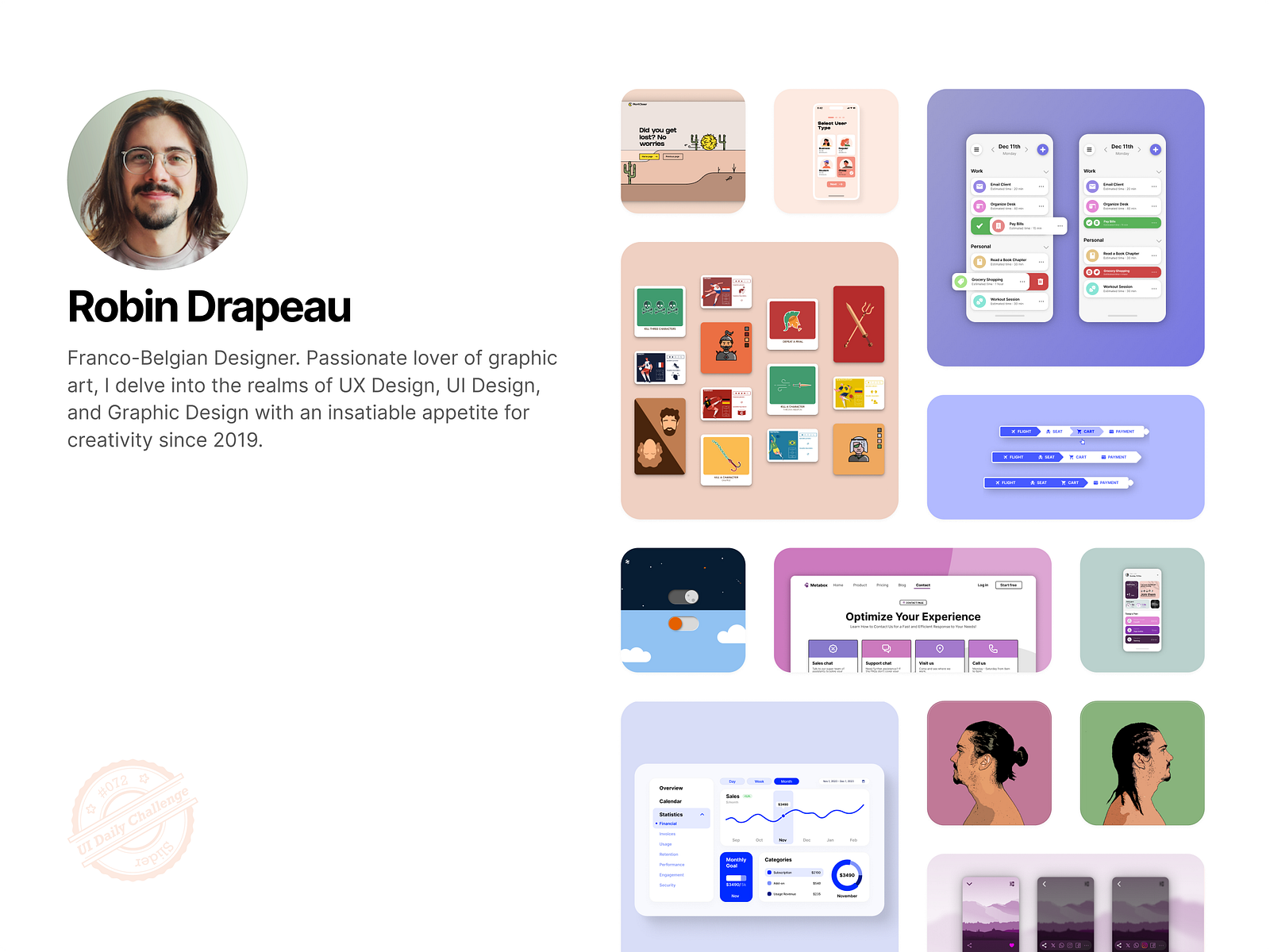Slider - UX/UI Design by Robin Drapeau on Dribbble