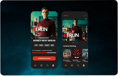 Netflix Mobile App.