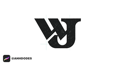 W J monogram typography logomark design process cre: @anhdodes 3d anh do logo designer anhdodes anhdodes logo animation branding design graphic design illustration letter j logo letter w logo logo logo design logo designer logodesign minimalist logo minimalist logo design motion graphics ui wj jw monogram