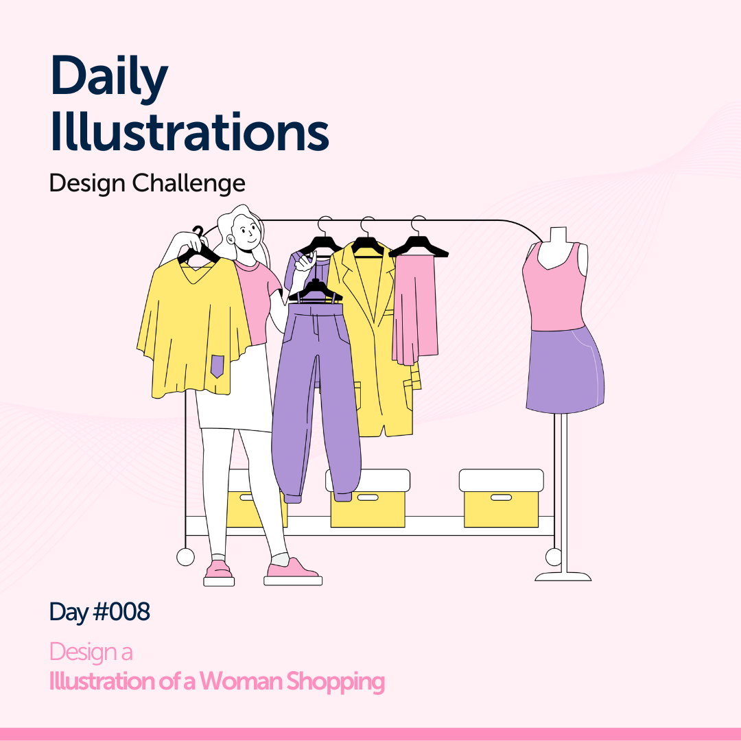 Illustration of a Woman Shopping - SVG illustration design freesvg graphic design illustration svg svg illustration ui vector