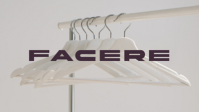 Facere - Clothing Tag Fashion Project branding graphic design logo