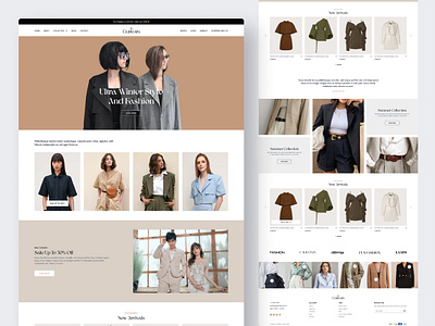 Luxury Fashion Website app cloth clothing design fashion luxury rich ui ui design ux ux design web webdesign