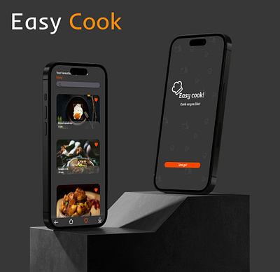 Easy Cook | Mobile App figma mobileapp ui
