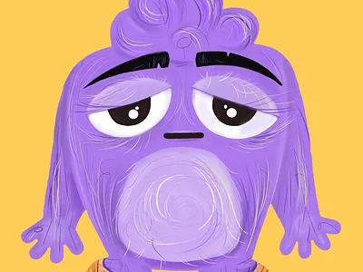A cute character to play 2d 2d art 2d illustration art character design drawing game graphic design illustration illustrator motion graphics painting photoshop play ui vector vector art vector design