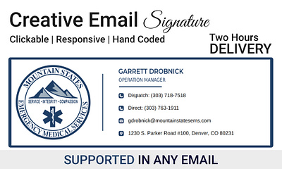 clickable html email or gmail signature design clickable email signature email signature email signature design gmail signature html email signature mail signature