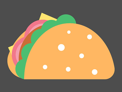 Food Flat Icon flat design food icon illustration