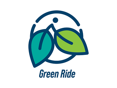 Green Ride Logo Design brand branding brandings client logo design graphic designer gsm inspiration logo logo logo brandings logo portfolio logodesign minimalist logo unique logo