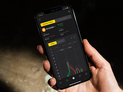 crypto app app bitcoin chart credit crypto digital agency ethereum manual trading robot trading ui uiux user user experience user interface ux value wallet
