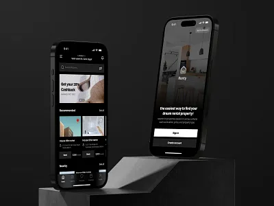 Property Renting App Concept airbnb apartment property renting ui ui ux design ui deisgn uidesign uiux design ux