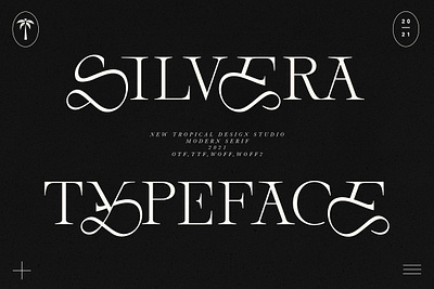 Silvera- Serif Typeface caps caps font classic font display font edgy font heading font hipster font logo logo font masculine masculine font modern font serif serif font serif typeface silvera type typeface wedding font