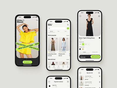 Fashion Mobile App app clothing clothing app e commerce e commerce app ecommerce ecommerce app fashion fashion app mobile mobile app online store shop app street style style ui ux