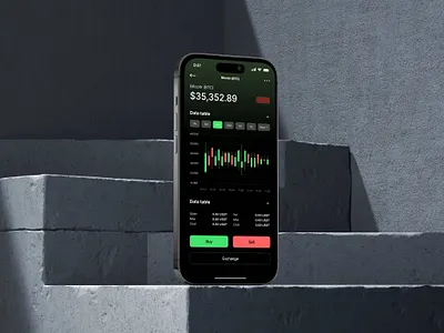 Crypto manager mobile app design animation branding cyrpto ui ux