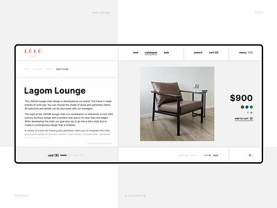 Furniture Store Website catalogue clean design e commerce ecommerce furniture hero section ikea interrior main hero minimal minimalistic scandi scandinavian design shop shopify shopping web web design