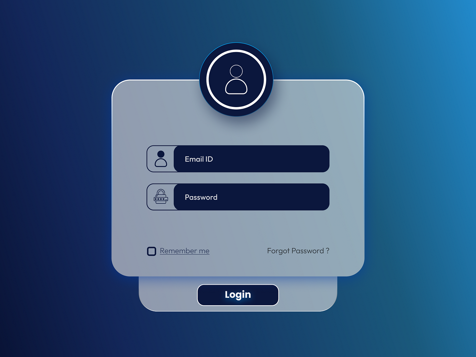 Login Page Design by Moshiur Rahman Adip on Dribbble