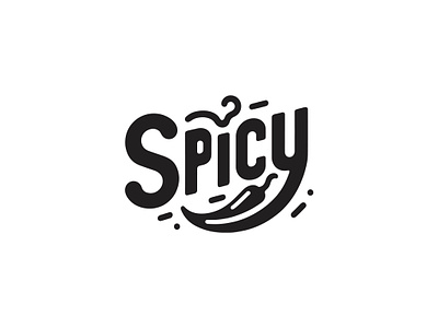 Spicy wordmark logo branding design graphic design logo logo design minimal minimalist professional logo spicy logo typography wordmark logo