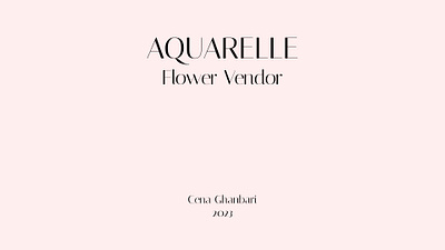 AQUARELLE web design vendor