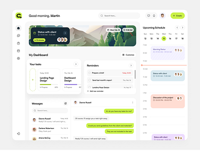 Task Management - Dashboard admin panel clean concept concept design dashboard design desktop illustration management meeting panel redesign simple task task management ui uiux ux