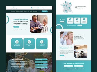 Hearing Aids Website Design hear loss hear loss ui hearing aids