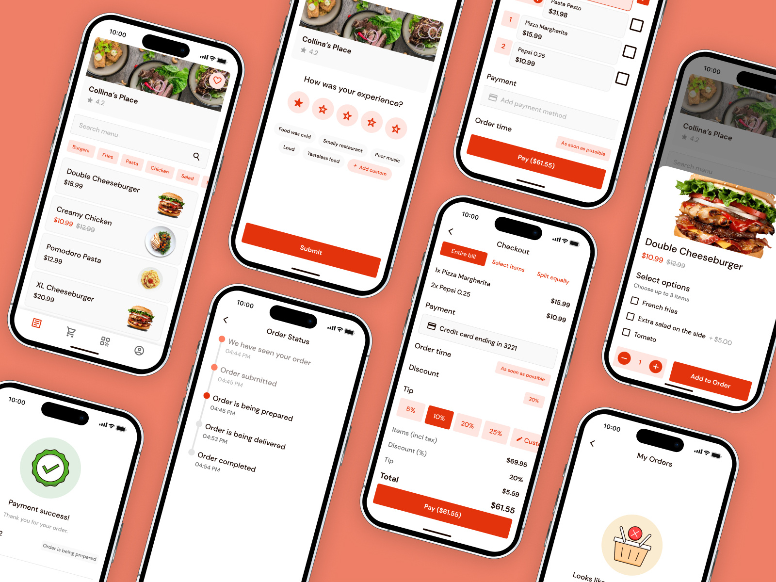 Order management mobile app by Ksenija Mihic on Dribbble