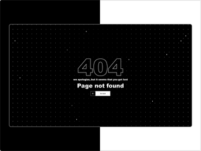 Page 404 / Page not found 404 graphic design page not found ui ux web webpage