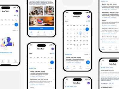 Note Taking Mobile App Design Concept app design app development creativedesign design concept digital design learning app minimal design mobile ui mobileappdesign notepad app notetakingapp nteraction design product design schedule app ui design ui inspiration user experience user interface ux ui visual design