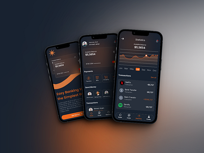 Banking app UI design banking app ui design figma ui design