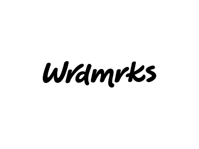 Custom Wordmark — Wrdmrks bespoke brand brand identity branding calligraphy custom logotype font hand lettering identity inspiration lettering logo logotype type typeface typography wordmark