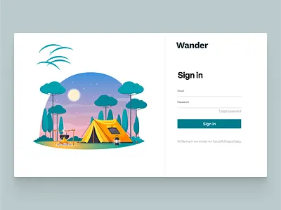 Sign in design graphic design illustration ui ux website