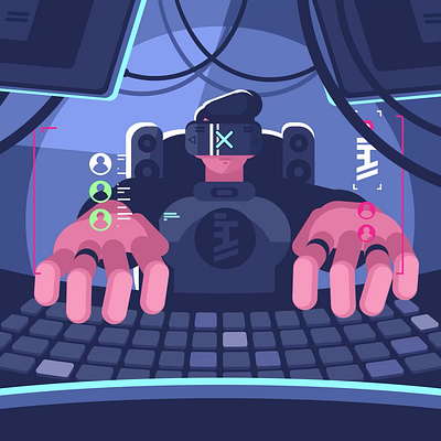 Troubleshooting in VR after effects animation joysticks n sliders motion graphics rubberhose